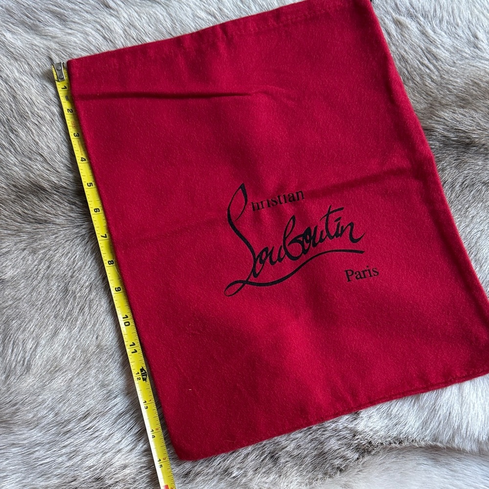 Christian Louboutin Red Logo Dust Bags - Picture 2 of 3
